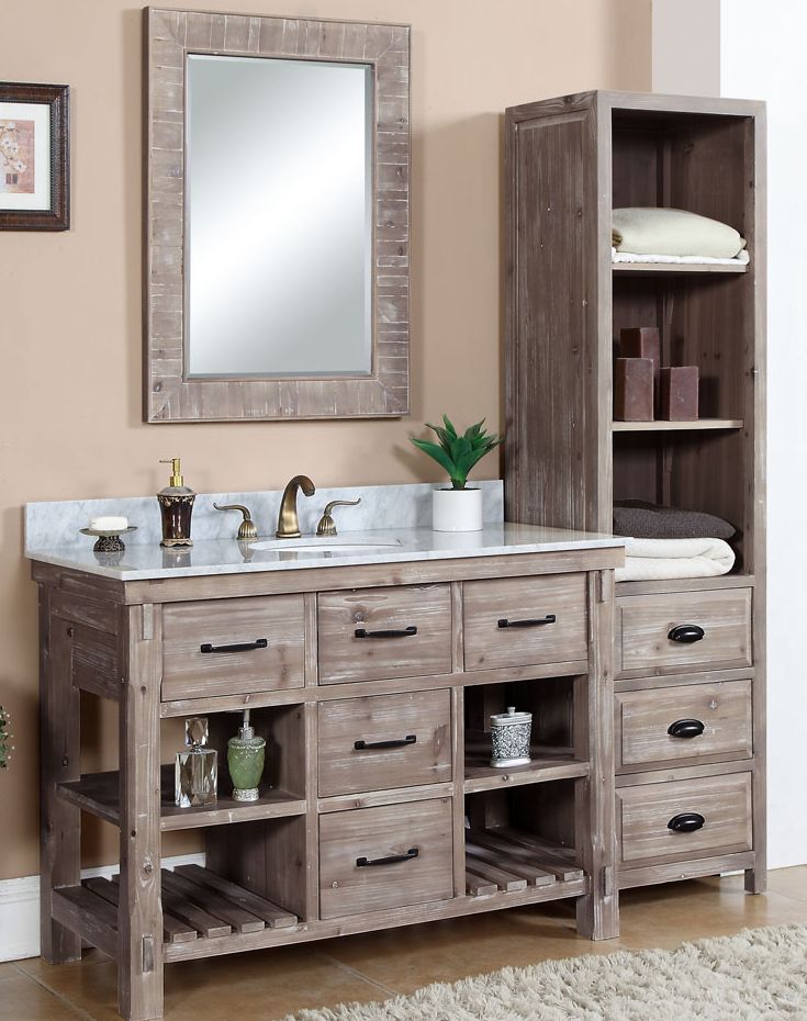 Rustic Vanities Custom Cabinet Depot - How To Make Rustic Bathroom Vanity